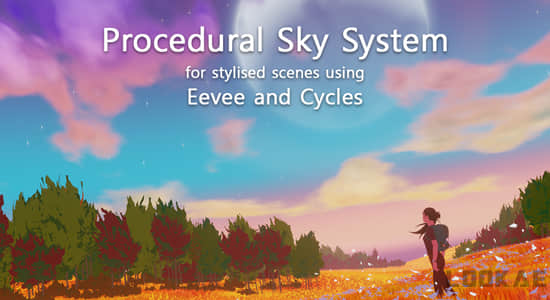 Blender插件-完全程序化天空系统 Procedural Sky System v0.2.2-精品资源站