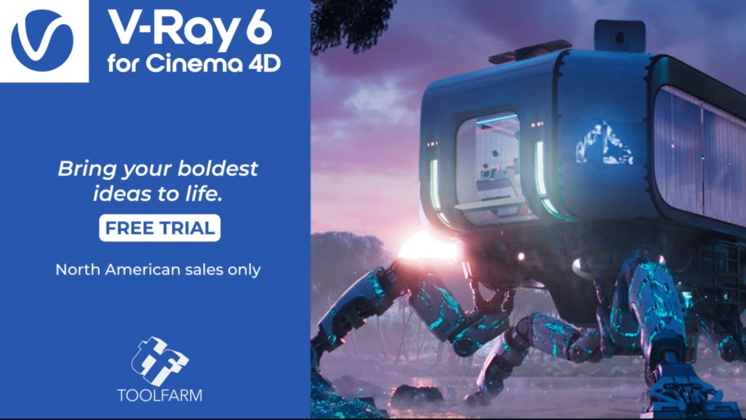 C4D Vray高级渲染器插件 V-Ray 6.20.00 for Cinema 4D R21-2024 Win-精品资源站