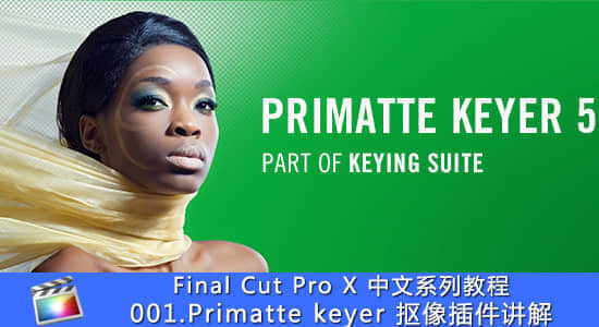 Final Cut Pro X 中文系列教程：001.Primatte keyer 抠像插件讲解-精品资源站