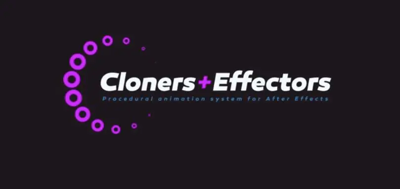 AE脚本 图层复制克隆动画特效 Cloners+Effectors v1.2.8（带使用教程）-精品资源站