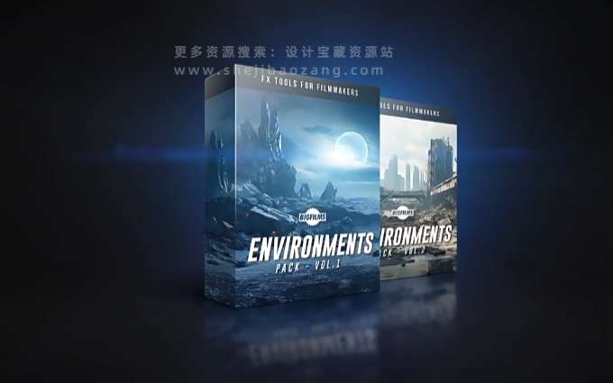 1600张科幻史诗外星恐怖战争废墟环境背景5K高清图片素材 ENVIRONMENTS V1+2-精品资源站