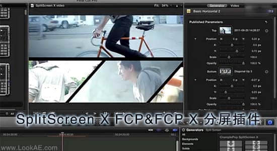 SplitScreen X_FCP&FCP X 分屏插件-精品资源站