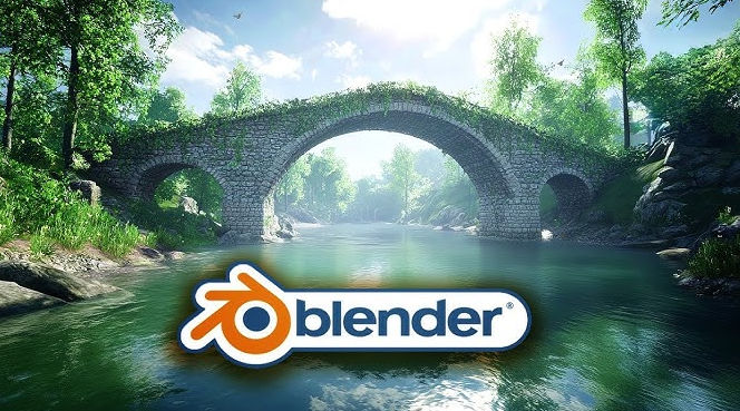 Blender几何节点程序化拱桥纹理贴图渲染制作教程 Blender Geometry Nodes For Beginners – Procedural Bridge Generator-精品资源站